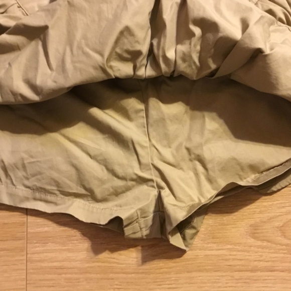 Micro Mini Khaki Skirt - Picture 2 of 3